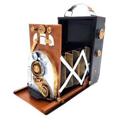 Retro fotoaparatas dekoracija dovana fotografui OriginaliosDovanos