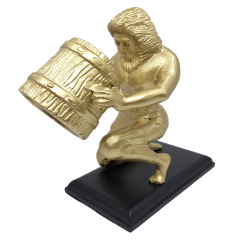 Auksinė dekoratyvinė figūrėlė Vandenis – stilinga dovana zodiako ženklui