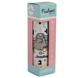 Pusheen  termobutelis su skaitmeniniu temperatūros ekranu (450ml)