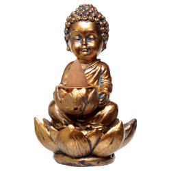Maža Buddha & Lotus atbulinio srauto smilkalinė