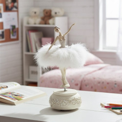 Muzikinė balerinos figūrėlė „Gulbių Ežeras“