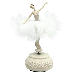 Muzikinė balerinos figūrėlė „Gulbių Ežeras“
