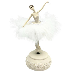 Muzikinė balerinos figūrėlė „Gulbių Ežeras“