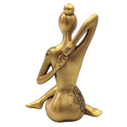 Aukso spalvos jogos figūrėlė „Harmonija“