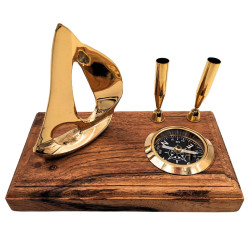 Prabangus darbo stalo rinkinys „Jachta ir kompasas“