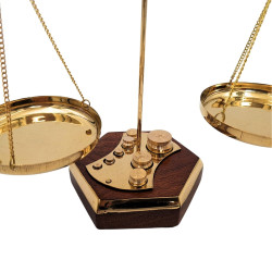 Dekoratyvinės žalvarinės svarstyklės