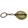 Žalvarinis astrolabijos raktų pakabukas
