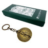 Žalvarinis astrolabijos raktų pakabukas