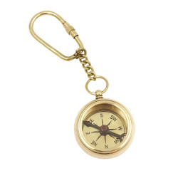 Metalinio kompaso raktų pakabukas