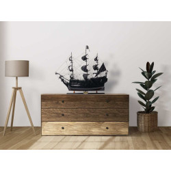 „Black Pearl“ piratų laivo modelis