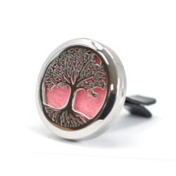 Elegantiškas nerūdijančio plieno automobilio kvapų difuzoriaus rinkinys - „Gyvybės medis“