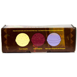 Margaritos aromato spalvingų vonios bombų rinkinys (3vnt) (360g)