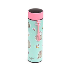Pusheen termobutelis su skaitmeniniu temperatūros ekranu (450ml)
